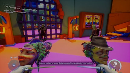 Auch Jan (links) schliesst sich meinem Team an, um mit Travis zusammen zu kämpfen.