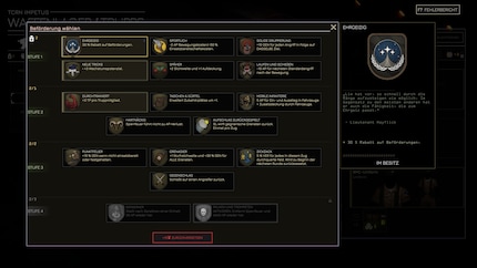 Beförderungen und Perks formen die Rolle der Squad Leader. Jeder und Jede Squad Leader soll eine eigene Geschichte mitbringen.