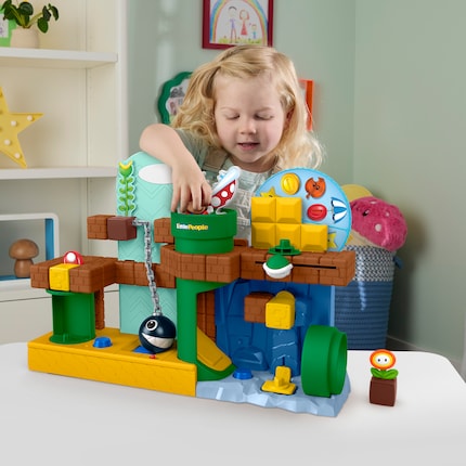 Il playset piacerà sicuramente ai bambini con il suo rumore di fondo, ma metterà a dura prova i nervi dei genitori.
