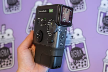 Die Mini Evo Cinema ist schick, aber praktisch nur aus Kunststoff.