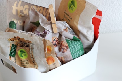 Hilfe! Und das ist nur einer der zwei Behälter. So aufgeräumt sieht er übrigens nur selten aus ...