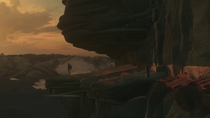 In den Verschnaufpausen nach einer überstandenen Kletterpartie belohnt mich das Spiel mit eindrücklichen Panoramen.