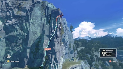 Gelegentlich finde ich Karten, die mir mögliche Routen vorschlagen.