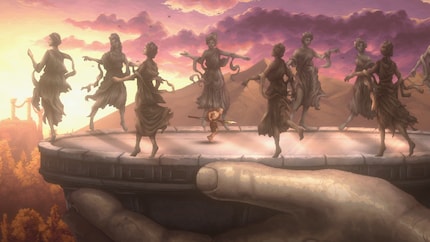 Eine ungewohnte Perspektive und Auflösung.