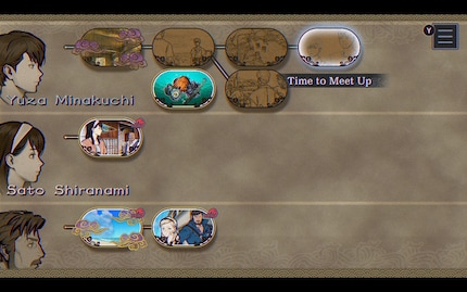 Über diese Ansicht wähle ich für jeden Charakter auf dem Zeitstrahl Ereignisse aus