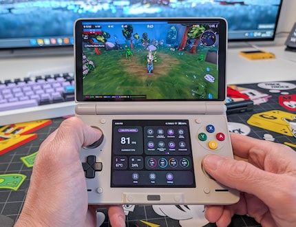 Selbst PC-Games laufen auf dem Ayn Thor.