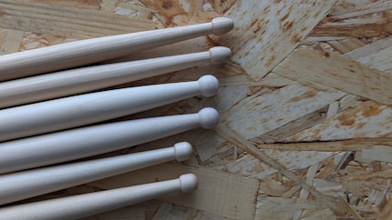 Verschiedene Stickspitzen in der Übersicht.