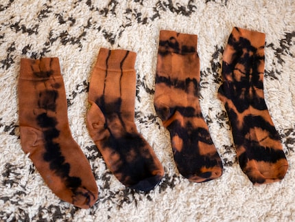 Wäre ich experimentierfreudiger gewesen, würden nicht die meisten Exemplare wie die Socke rechts aussen aussehen. Merk ich mir auf jeden Fall fürs nächste Mal.