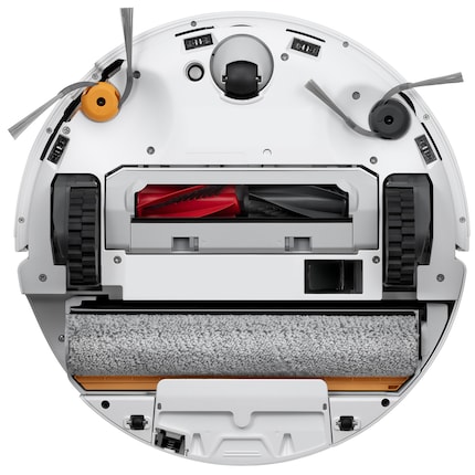 Ecco come appare il robot dal basso.