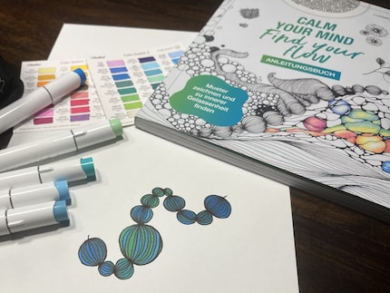 Slow Drawing ist zu einer meiner liebsten Entspannungsmethoden geworden.