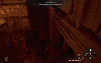 Beobachten, warten, planen: der klassische Styx-Moment vor dem Sprung.