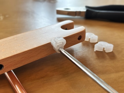 … und zusammengedrückt. Halten tun sie trotzdem nicht.