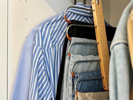 … und dann einfach in die Vertikale klappen.