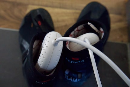 So fing es an: mit meinen dauernd nassen Neoprenschuhen.