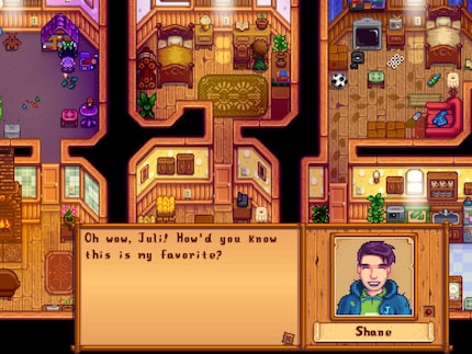 Mit Pizza lässt sich Shanes harte Schale ganz einfach knacken.