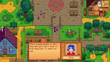 Viele Menschen in Pelican Town haben Sorgen.