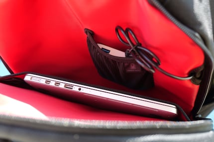 Irgendwo da unten verschwindet mein Laptop.