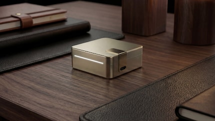 Das Ladecase ist in Gold und Schwarz erhältlich.