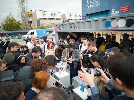 Veel journalisten en bloggers, weinig exposities.