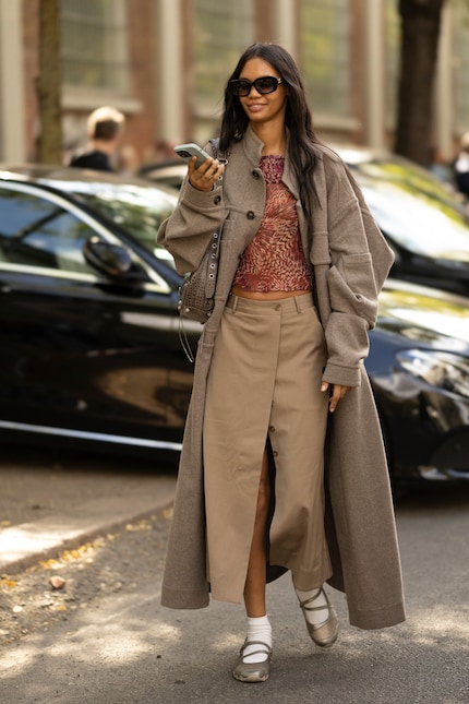 Halb Slim Sneaker, halb Ballettschuh.