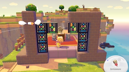 Meine heilige Pokémon-Kirche errichte ich mit der Maussteuerung (siehe Cursor).