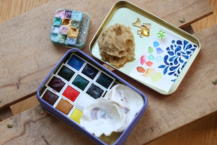 Wesentlich grösser, als ich es gewohnt war, dafür sind die Optionen mit meiner neuen Palette schier endlos.