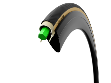 Seitenansicht des Air-Liner Light Road im Reifen.