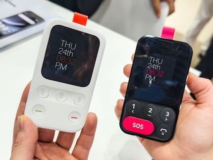 Das Kinderphone von Alt ist minimalistisch, klein und leicht.