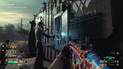 Gelegentlich muss mit einem Minispiel etwas repariert werden.