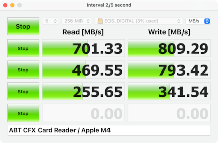 AmourphousDiskMark ist ein Benchmark-Tool für den Mac.