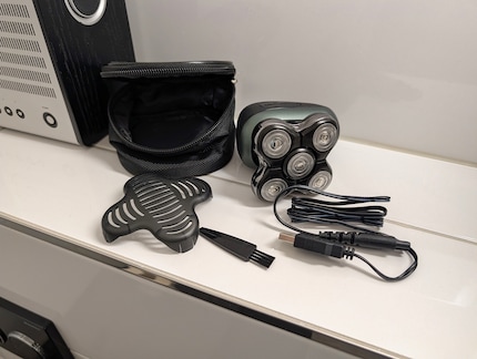 Das wird alles mitgeliefert in der Verpackung.