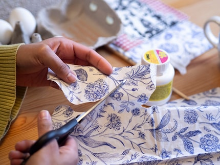 Um die Sujets herum lasse ich nur so viel Abstand, wie nötig.