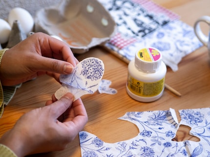 Ich ziehe nur die oberste Lage ab, der Rest kann in den Müll.