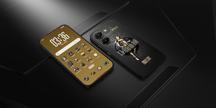 Die Iron Man Edition des Poco X8 Pro.