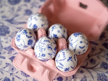 Ostereier gefällig? Aber Achtung, diese sind nicht essbar.