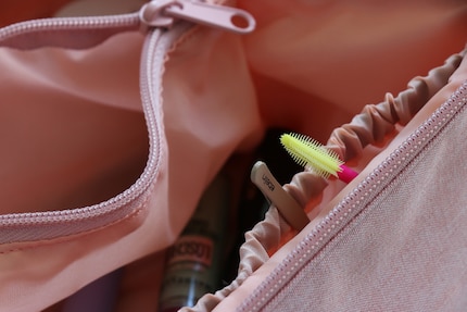 Die vier Fächer bieten Platz für Kleinkram.