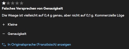 Vervloekte precisieweegschalen.