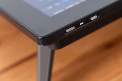 Über den rechten Schieberegler deaktiviere ich die Touchfunktion.