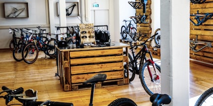 Die Bike-Manufaktur Transalpes in Baar.