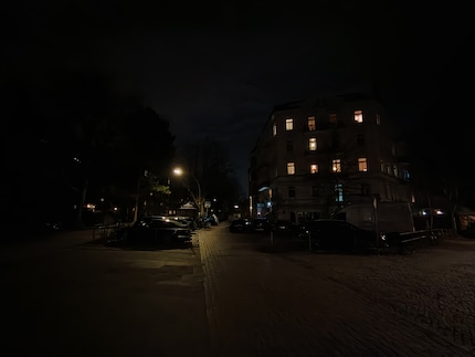 Die Ultraweitwinkelkamera hat keinen Nachtmodus.
