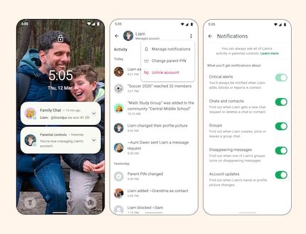 You can control who messages your child, what a person sees and what activities are going on.