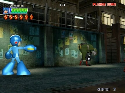 Auch in 3D ist Mega Man treffsicher.
