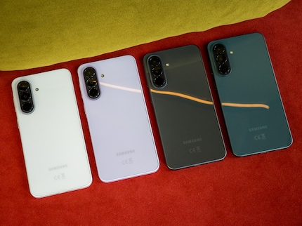 The four colour variants of the Galaxy A37.