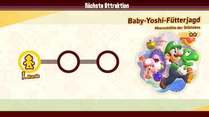 Wahlweise spielen wir auch mehrere Attraktionen nacheinander – wer am Ende die meisten Punkte hat, gewinnt.