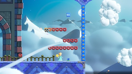 Als Donutblöckebauer verwende ich die Maus-Funktion der Joy-Con-2-Controller.