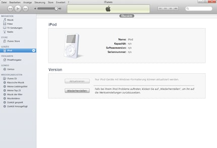 Immerhin wird er erkannt.