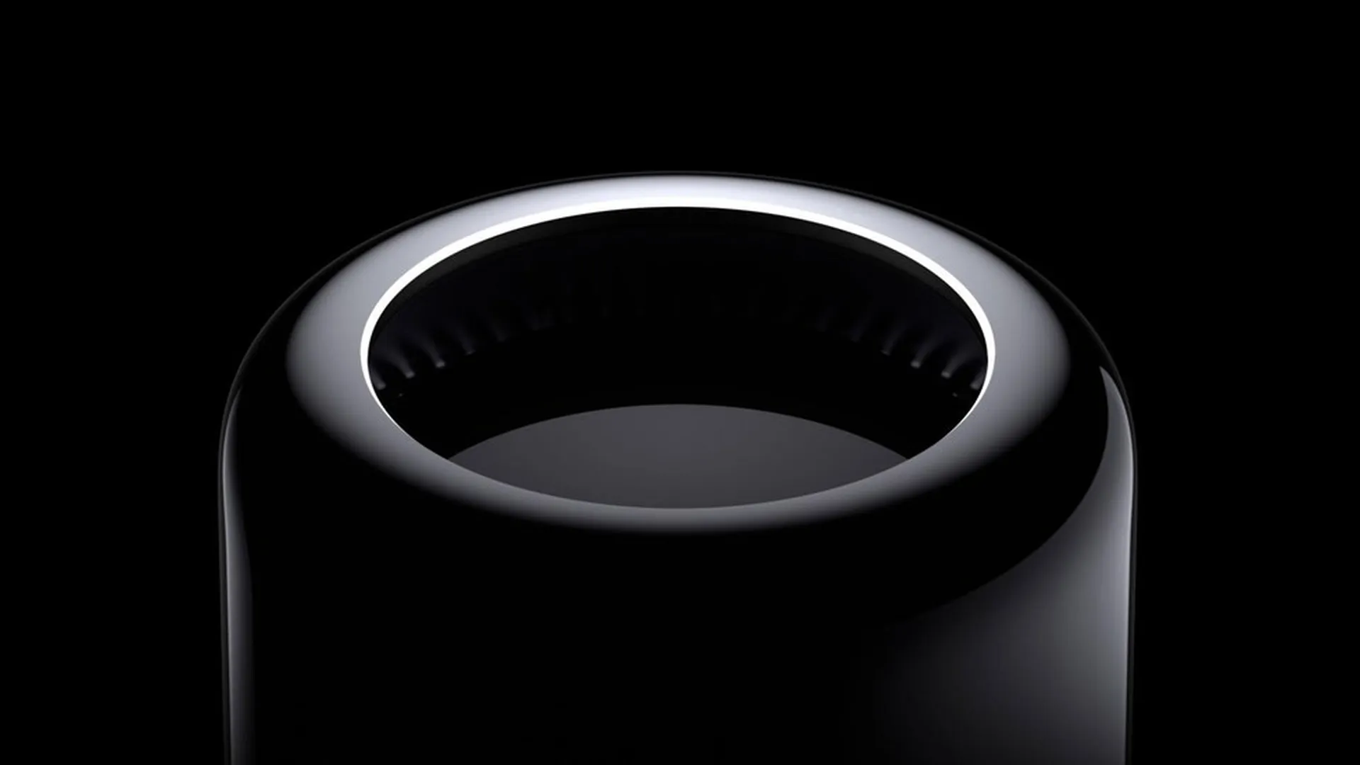 A round thing only at the beginning: The Mac Pro from 2013.