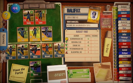 Die Übersicht zeigt Kader, Spielplan und Ziele für die laufende Saison auf einen Blick.