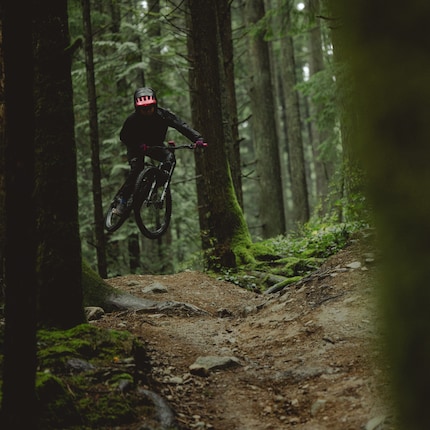Du plaisir sur les sentiers : les vêtements Rhoam doivent offrir la liberté de mouvement nécessaire.