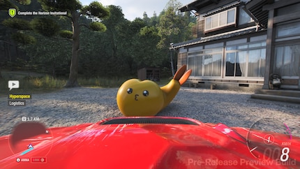 Riesige Shrimp-Maskottchen umnieten? Ja, gerne!